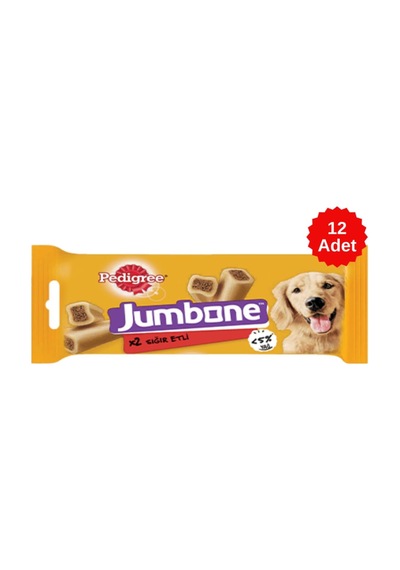 Tr Jumbone Medium Sığır Ve Kümes Hayvanlı Köpek Ödülü, 180 Gr, 12 Adet