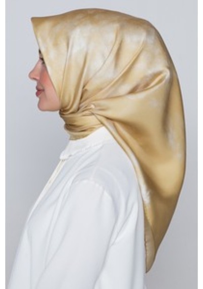 Armine Saf Sura İpek Eşarp S Nostalji Sura 8333d 96 Gold
