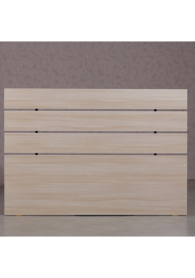 Pasifichome Huga Çift Kişilik Yatak Başlık Meşe 150Lk / 150Lk Baza Başlık