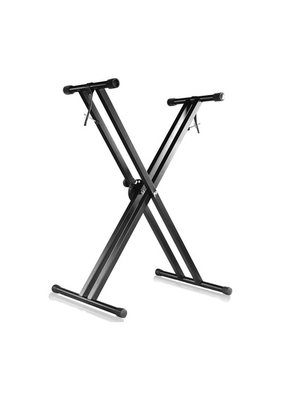 Pro Serisi Ayarlanabilir X Stili Piyano Klavyesi Ağır Hizmet Tipi Premium Stand Çift Destekli Standart