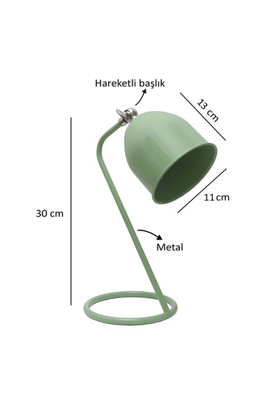 Homing Simplu Retro Renkli Masa Lambası 241317