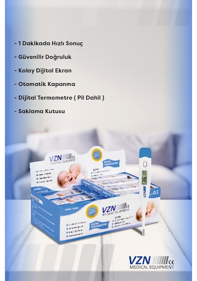 Vzn Yb009 Beden Derecesi/kalem Tipi Termometre/dijital Ateş Ölçer