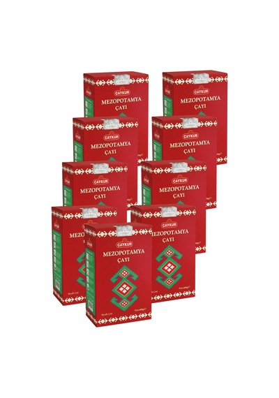 Mezopotamya Çayı 400 Gr. Karton Kutu Dokuzlu Paket