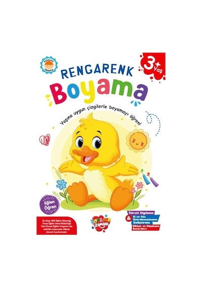 Rengarenk Boyama 3 Yaş