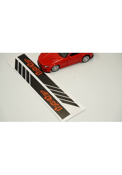 4X4 Off Road Arazi Aracı Yan Aynalar Selefon Kaplama Sticker Seti (551226028)