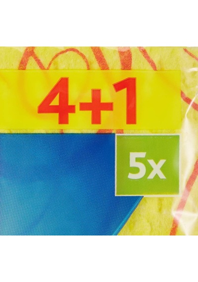 Vileda Temizlik Bezi, Novolon, Kir Söken Cepler, 4+1'li Avantaj Paket Genel