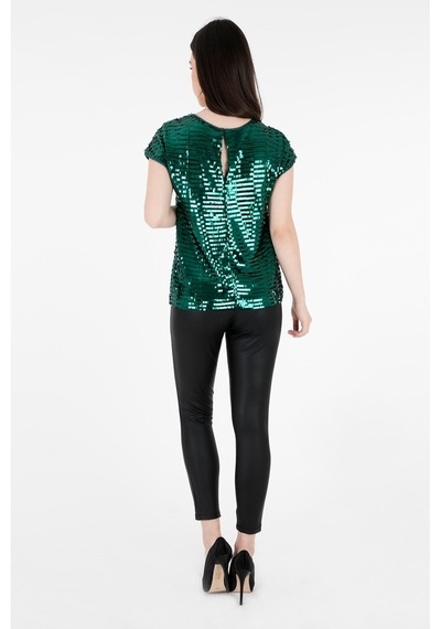 Armani Exchange Bayan Bluz 6Zyh16 Ynfnz 1833-Yeşil Armani Exchange Bayan Bluz 6Zyh16 Ynfnz 1833-Yeşil