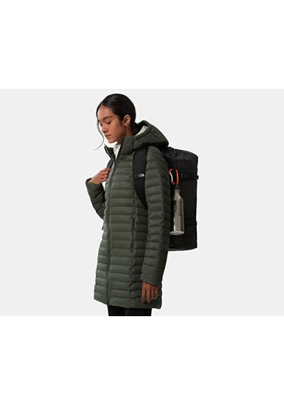 The North Face W Stretch Down Parka Kadın Outdoor Montu Nf0a4p6jnyc1 Koyu Yeşil Koyu Yeşil