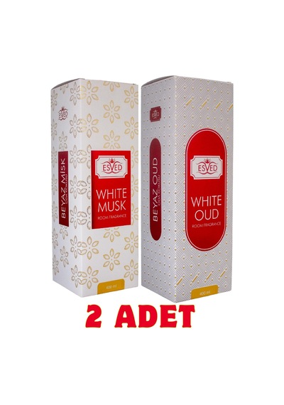 Beyaz Oud & White Oud Ve Beyaz Misk & White Musk Oda Ve Kumaş Spreyi Seccade Spreyi Oda Kokusu Koku 400 Ml.