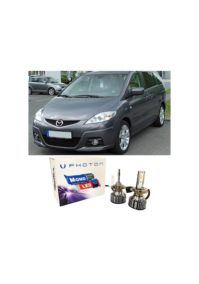 Mazda 5 Sis Far Ampulü H11 Mono Yeni Seri Beyaz 2005-2010