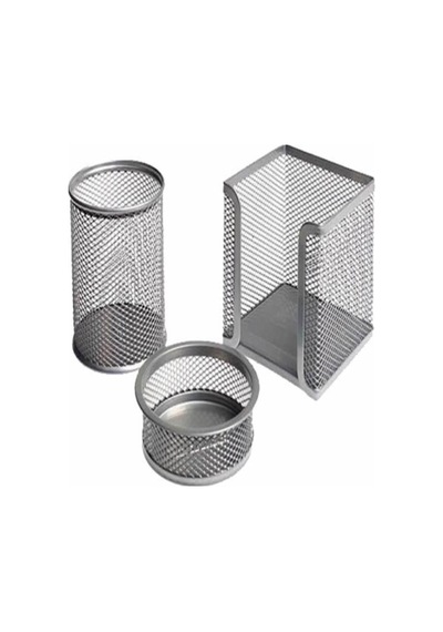 Lotte Metal Perfore 3 Lü Set Siyah Siyah