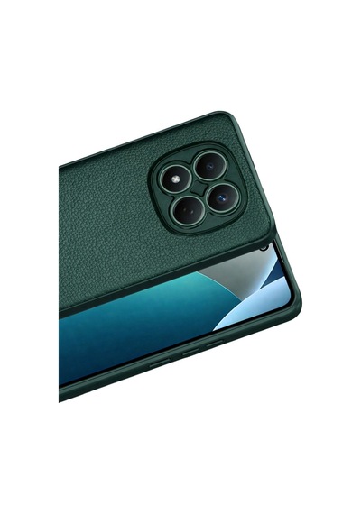 Xiaomi Redmi Note 15 4g Thermax Silikon Kılıf - Koyu Yeşil 0.2M-Çok Renkli