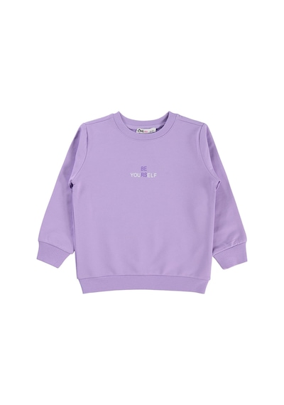 Civil Girls 2-5 Yaş Sweatshirt - Lila Koyu Lila