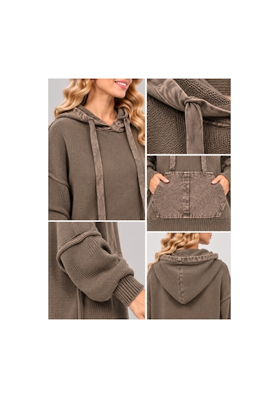 Duygu Altıntaş Kadın Çelik Örme Kapüşonlu Kanguru Cepli Kazak Kahverengi - 932551350 Kahverengi - 932551350 Kahverengi Duygu Altıntaş Kadın Çelik Örme Kapüşonlu Kanguru Cepli Kazak Kahverengi - 932551350 Kahverengi - 932551350 Kahverengi