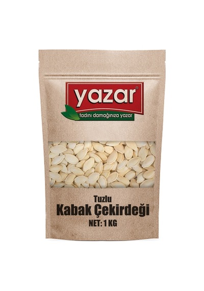 Yazar Kuruyemiş Kabak Çekirdeği Tuzlu 1 KG