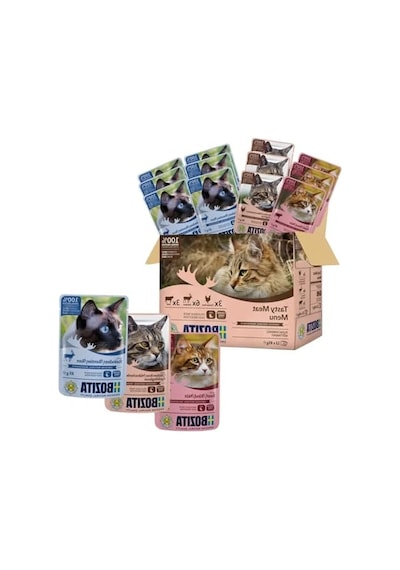 12x85 Gr Ağırlığında Jöle İçinde Etli Kedi Konservesi, Multibox