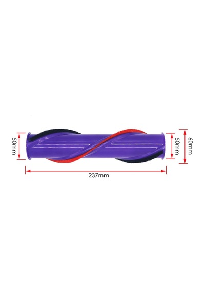 Dyson V7 V8 Uyumlu İçin Halı Temizleme Fırçası , Başlık İçin Rulo Fırça