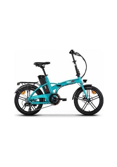 Rks Bn5 Pro 250 W Katlanabilir Elektrikli Bisiklet Mavi