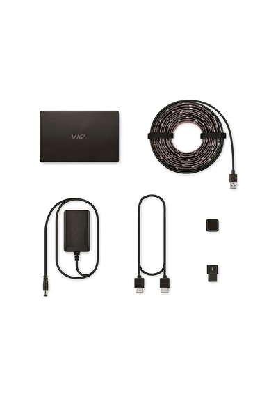 Hdmı Sync Box, Tv Aydınlatmalı, Filmler/oyunlar Vs. İle Senkronize Işık, Hdmı 2.0, 60hz'de 4k D Siyah