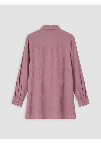 Lcw Everyday Pembe Dokulu Kadın Gömlek Tunik