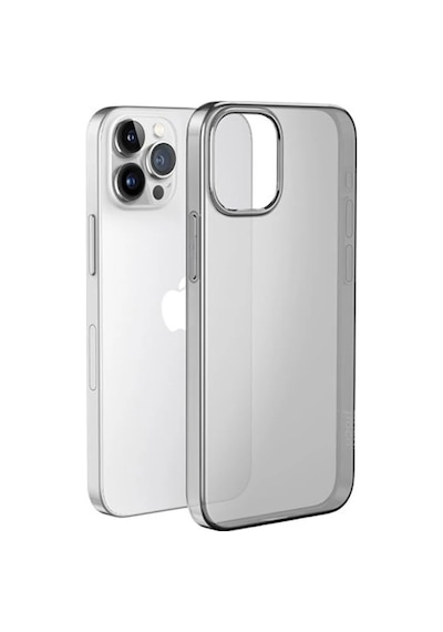 Hoco Light Series Tpu Apple iPhone Uyumlu 15 Pro Max Şeffaf Kılıf- 5775 Siyah