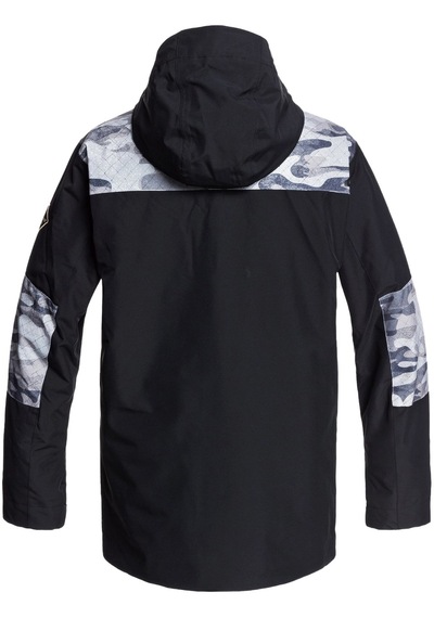Quiksilver  Tamarack Erkek Siyah Snowboard Ceketi Kvj0