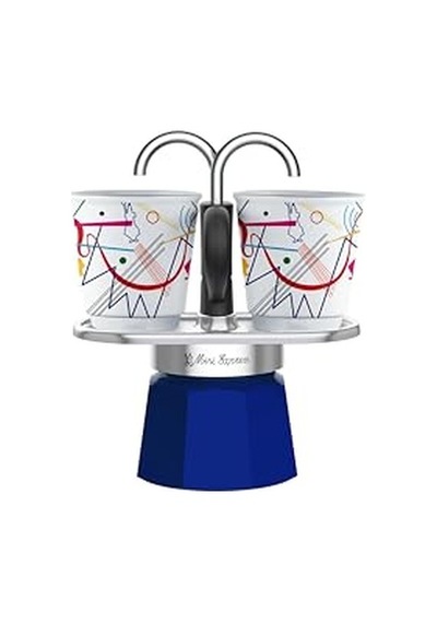 Mini Ocak Üstü Espresso Pişirici 2 Cups - Lichtenstein Serisi