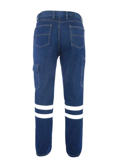 Myform Sona Denim 2136 Kot İş Güvenliği Pantolonu Mavi