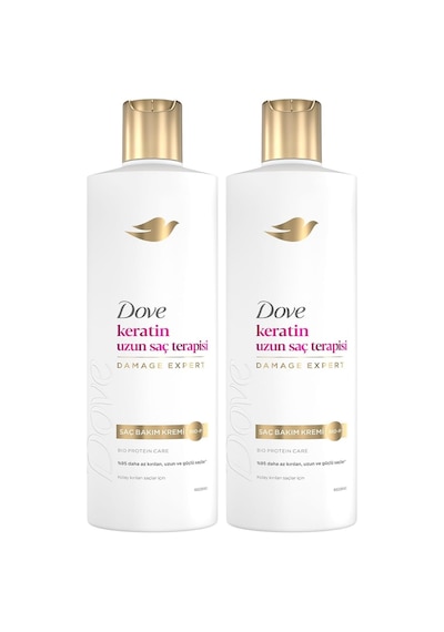 Saç Bakım Kremi Keratin Uzun Saç Terapisi 350 Ml 2 Paketi