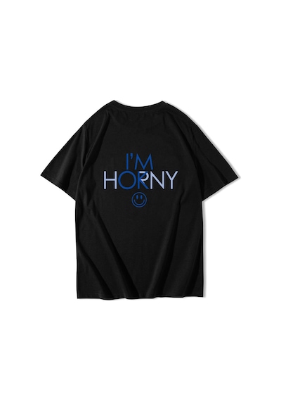 Brz Collectıon Brz Collection Unisex Oversize I'm Ok : T-shirt Siyah
