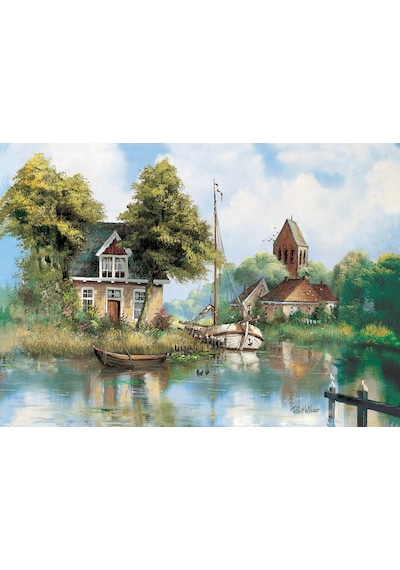 Art Puzzle Eve Dönüş 1000   Parça Puzzle