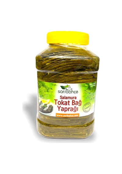 Sarıbahçe Tokat Yaprağı 3 Kg - Yeni Sezon Erbaa Yaprağı