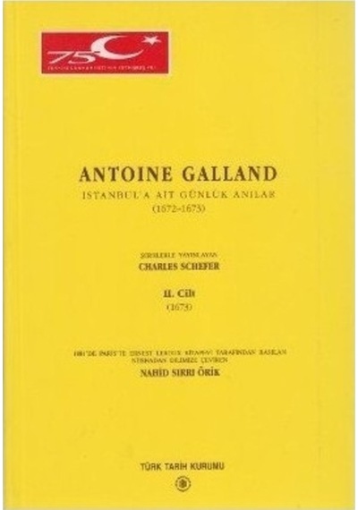 Antonie Galland Istanbul'A Ait Günlük Hatıralar Cilt 2 / 1673 414175656