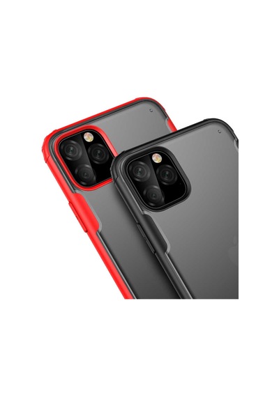 Apple Uyumlu iPhone 11 Pro Kılıf Zore Volks Kapak Kırmızı