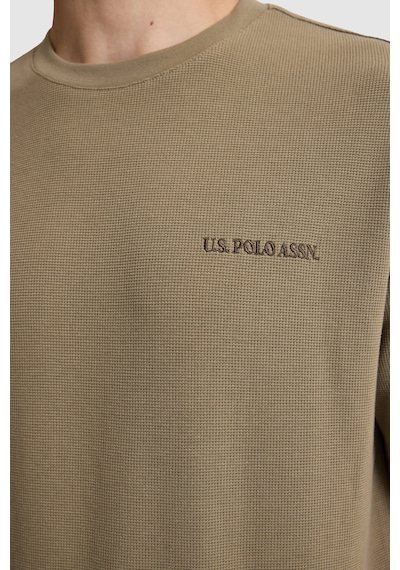 U.S. Polo Assn. U.s. Polo Assn. Erkek Haki Tişört 50326950-vr027
