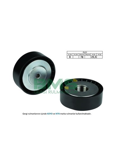 Bms Alternatör Gergi Rulmanı Transporter T4 2.4d Aja 90-03 074145278c