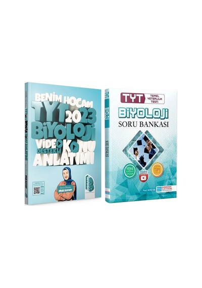 Benim Hocam 2023 Tyt Biyoloji Konu Ve Evrensel Soru Bankası Seti 2 Kitap