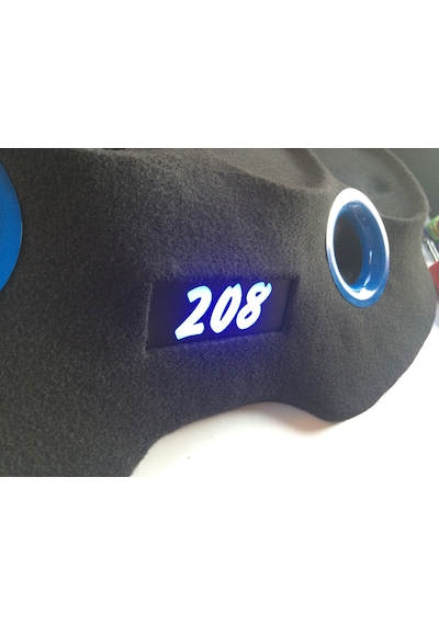 Peugeot 208 306 Pandizot Polyesterli Kabartmalı 2 Port Işıklı