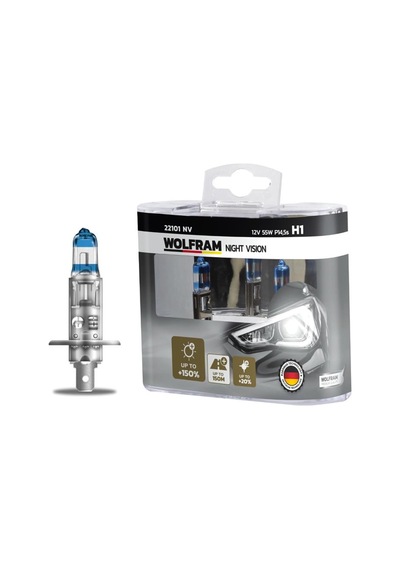 Ampul - 810 - 12v H1 55 P14.5s Nıght Vısıon 150 Fazla 20 - Glblseme - Beyaz Işık