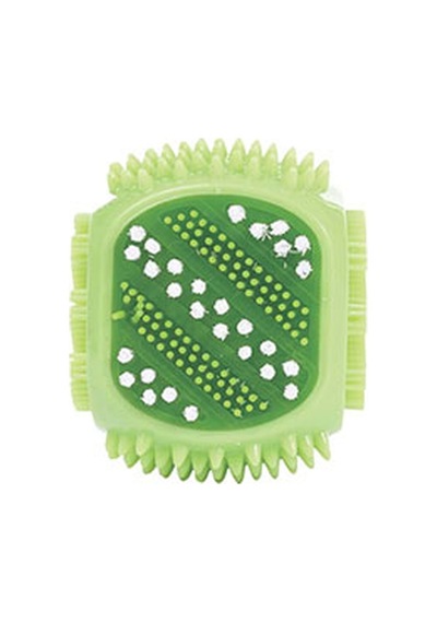 M-pets Dental Squeaky Cube Diş Fırçalı Köpek Oyuncağı 7,9x7,5x7 Cm 244-50146.01