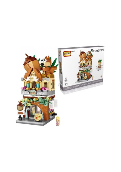 Loz 485 Parça Sincap Fındık Shop Eğitici  Mini Yapı Taşları 1