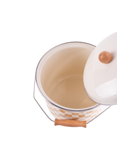 Beige Emaye Bakraç 5 Litre