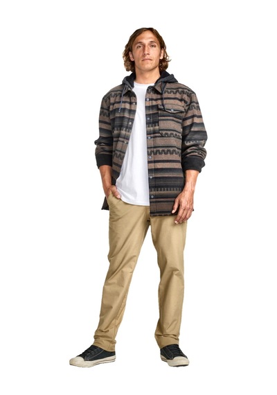 Bıllabong Billabong Furnace Bonded Flannel Erkek Siyah Gömlek Blk SIYAH