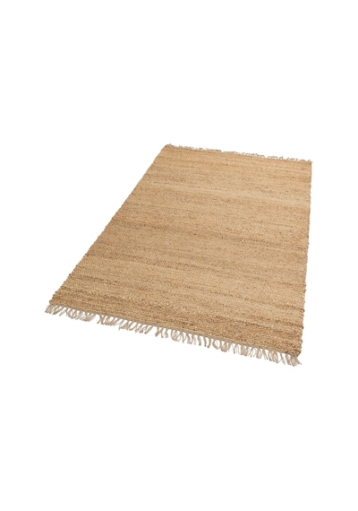 Natura Nt02 Düz Jüt El Dokuma Bej Modern Kilim