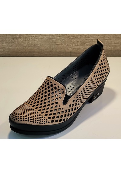 Castle Black 24554 Kadın Hakiki Deri Comfort Ayakkabı Bej