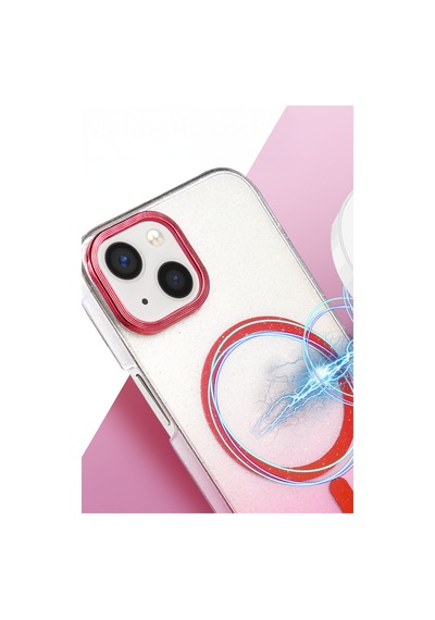 Apple iPhone Uyumlu 14 Glossy Magsafe Kapak - Mor Bzsxx00 1