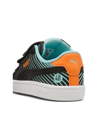 Puma Smash 3.0 Poised 2 Race Bebek Siyah Sneaker