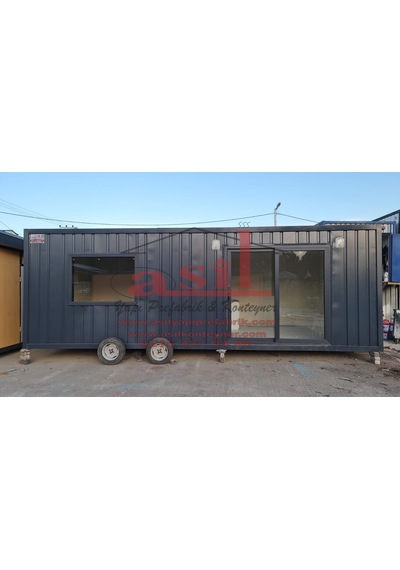 21 M² 1+1 Dış Dkp Sac,iç Betopan, Römorklu Konteyner