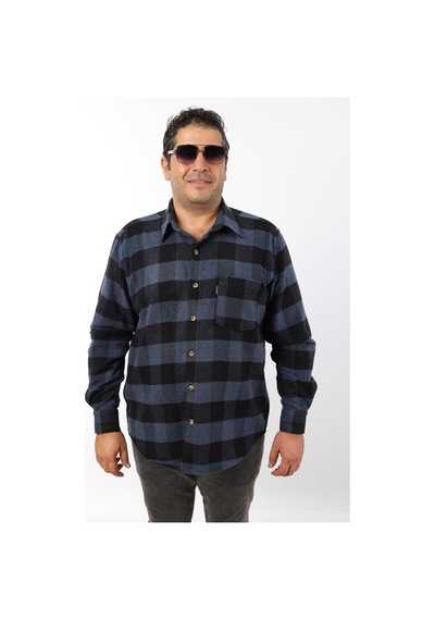 Tousus Büyük Beden Siyah-indigo Ekose Polar Oduncu Erkek Gömlek Btl-7117-tss Siyah-indigo Tousus Büyük Beden Siyah-indigo Ekose Polar Oduncu Erkek Gömlek Btl-7117-tss Siyah-indigo