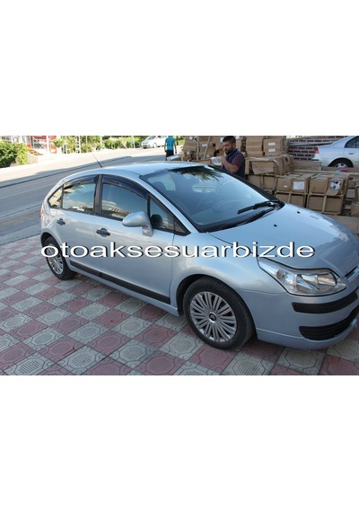 Citroen C4 Mügen Cam Rüzgarlığı Hb 2005 - 2010 Arası 4 Lü Set N11.32744